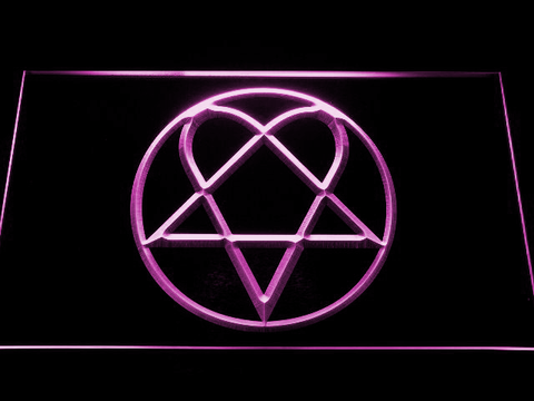 HIM Heartagram LED Neon Sign